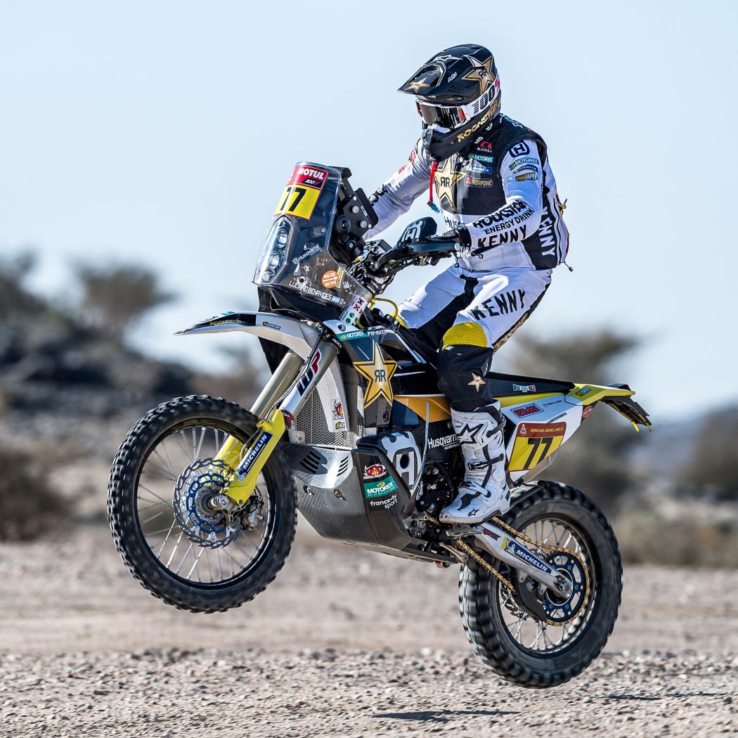 Top 10 result for Luciano Benavides on Dakar Rally Stage One